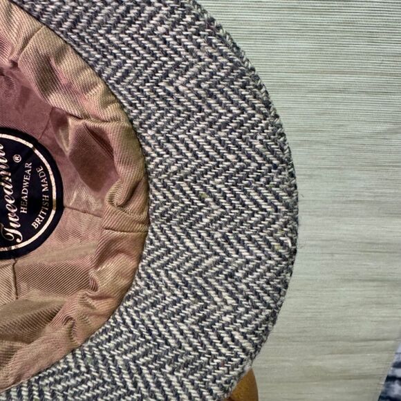 Tweedmill Wool British Made tweed hat - Picture 5 of 5